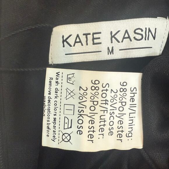 Kate Kasin medium sequin stretch mini skirt bodycon SK 2814 - Picture 3 of 13